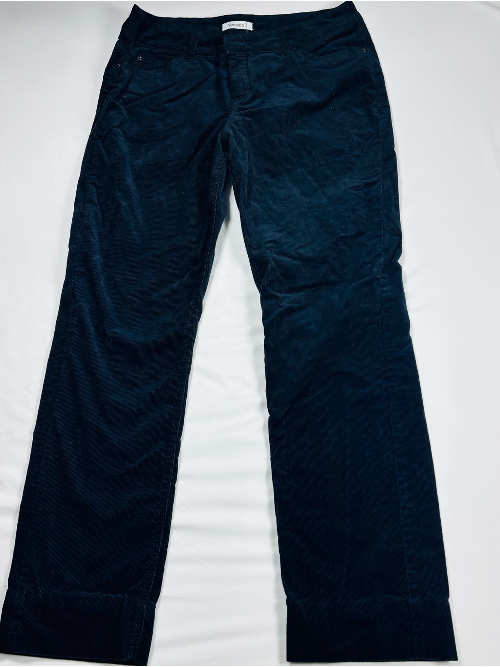 Vera Wang Deep Navy Corduroy Pants
